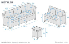 Load image into Gallery viewer, Palma Signature Mini Corner Set