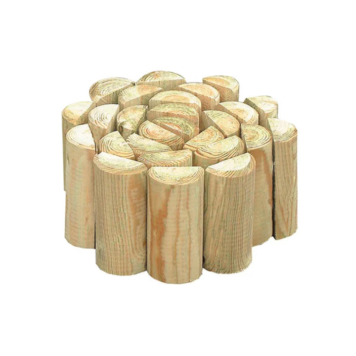 Zest log roll garden edging