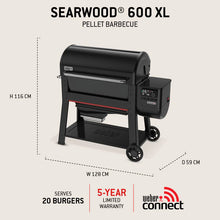Load image into Gallery viewer, Searwood Xl 600 Wood Pellet Barbeque