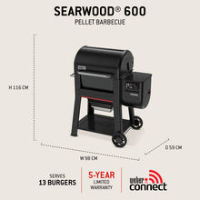 Load image into Gallery viewer, Searwood 600 Wood Pellet Barbecue