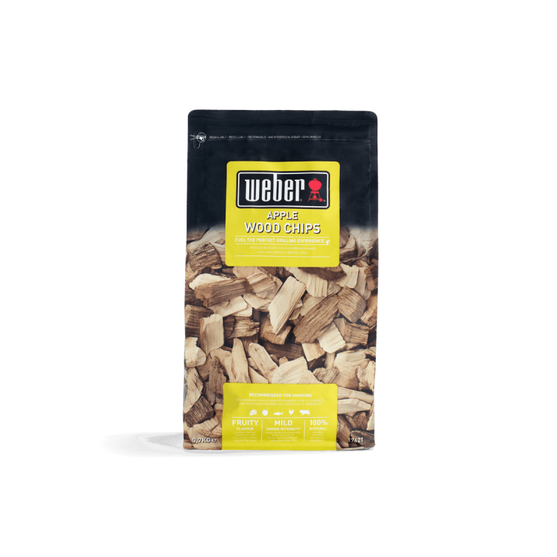 Weber apple wood chips