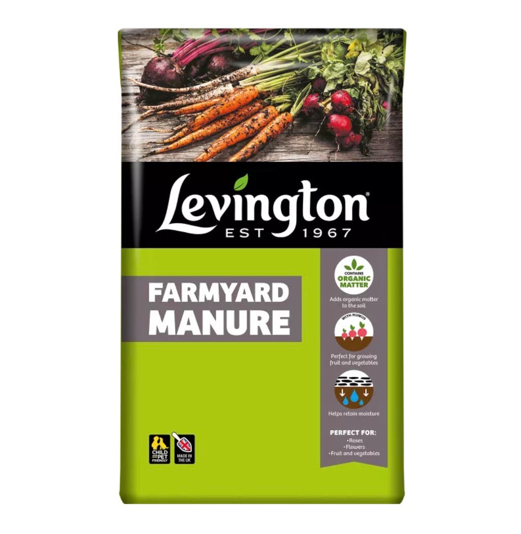 Levington Peat Free Farmyard Manure 50L bag