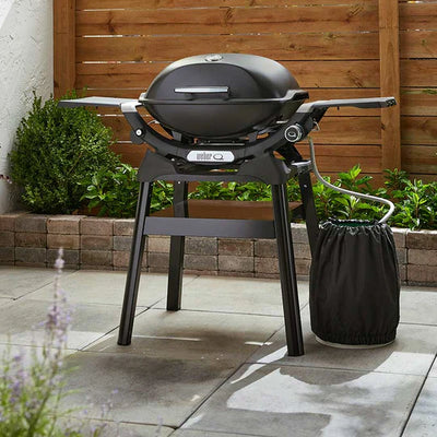 Weber Q 2200N gas barbecue with compact stand