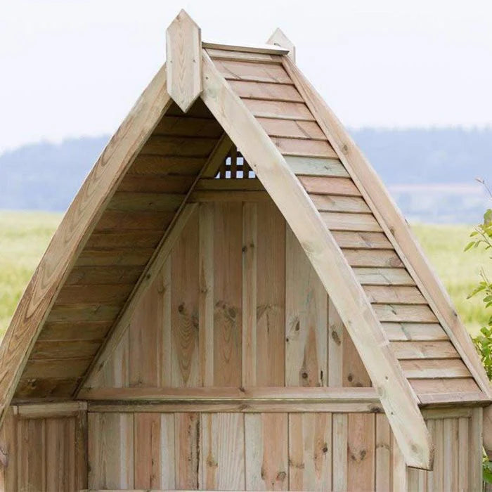 Zest Cheltenham arbour with storage box