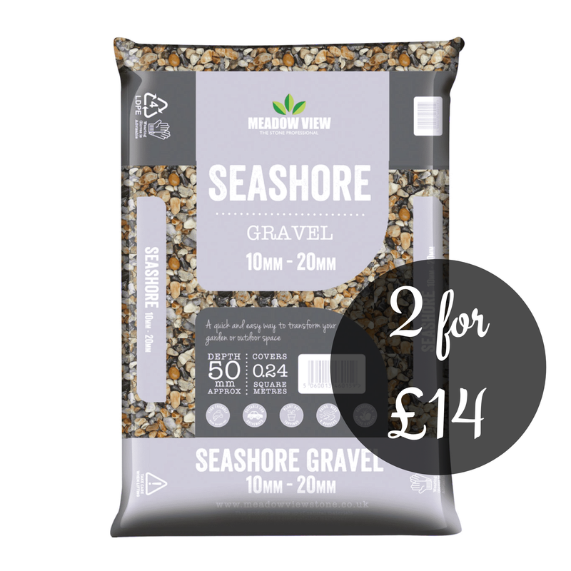 Seashore 10-20mm decorative gravel