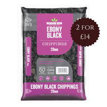 Load image into Gallery viewer, Ebony Black Chippings