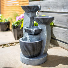 Load image into Gallery viewer, Greek Columns Water Feature incl LEDs