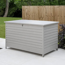 Load image into Gallery viewer, Pebble Large Storage Cushion Box Aluminium