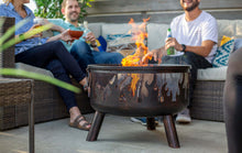 Load image into Gallery viewer, Wildfire Steel Firepit With Grill