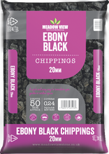 Load image into Gallery viewer, Ebony Black Chippings
