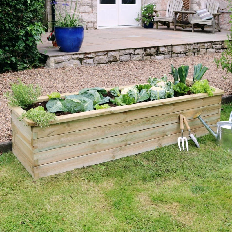 Zest narrow sleeper raised bed