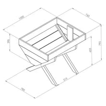 Load image into Gallery viewer, Veg Bed 1m

