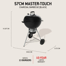 Load image into Gallery viewer, Master-Touch GBS E-5750 Charcoal Barbeque
