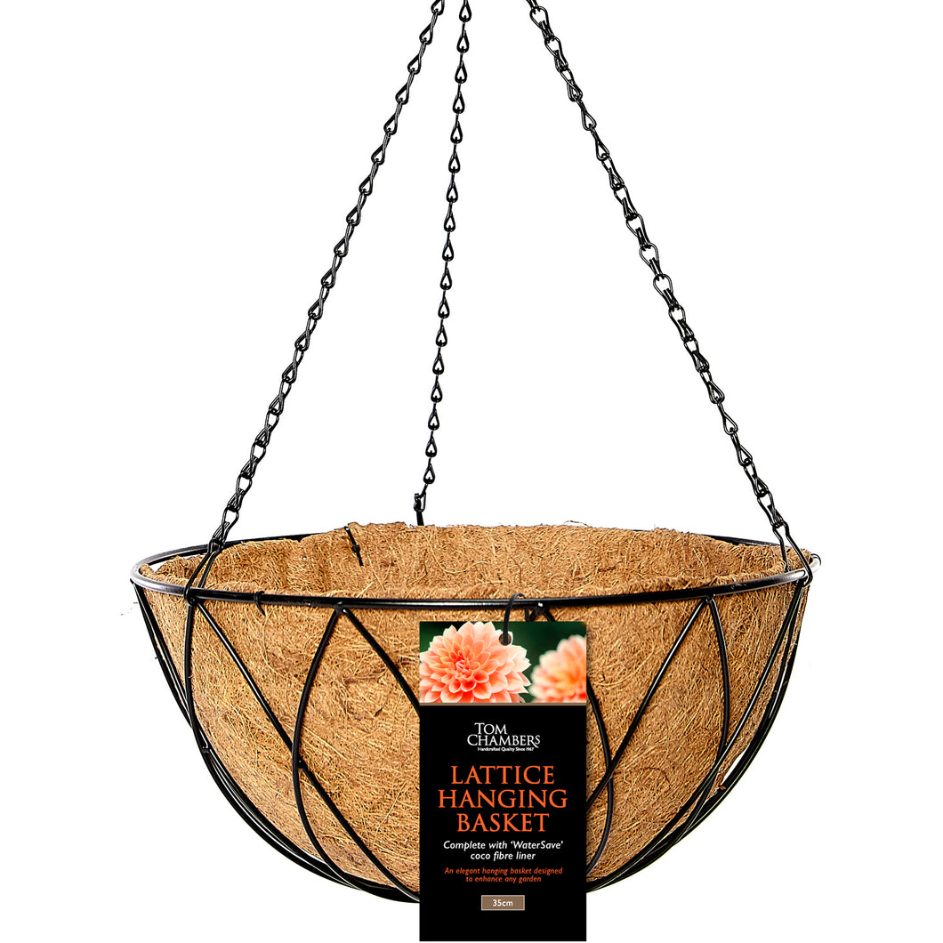 Lattice Hanging Basket