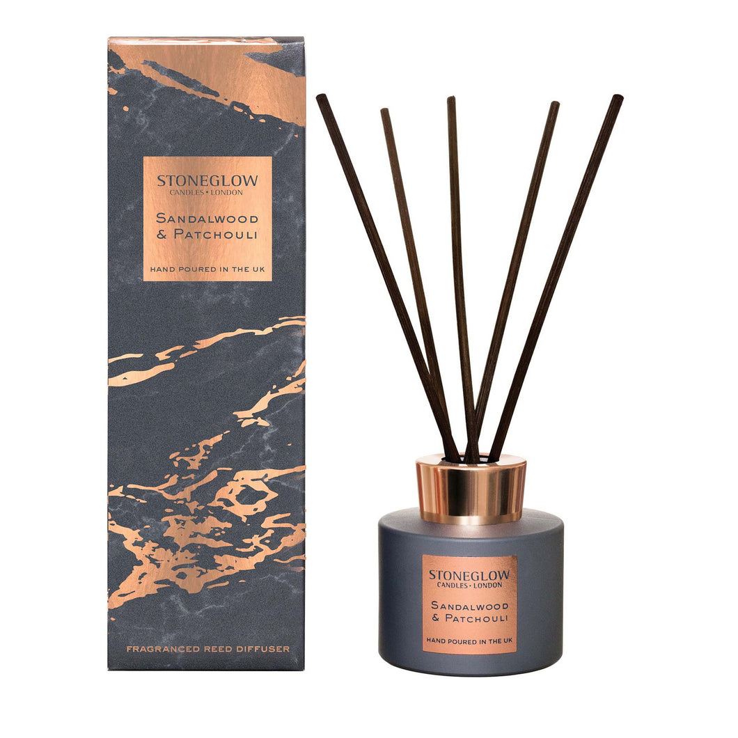 Scented Reed Diffuser - Sandalwood & Patchouli