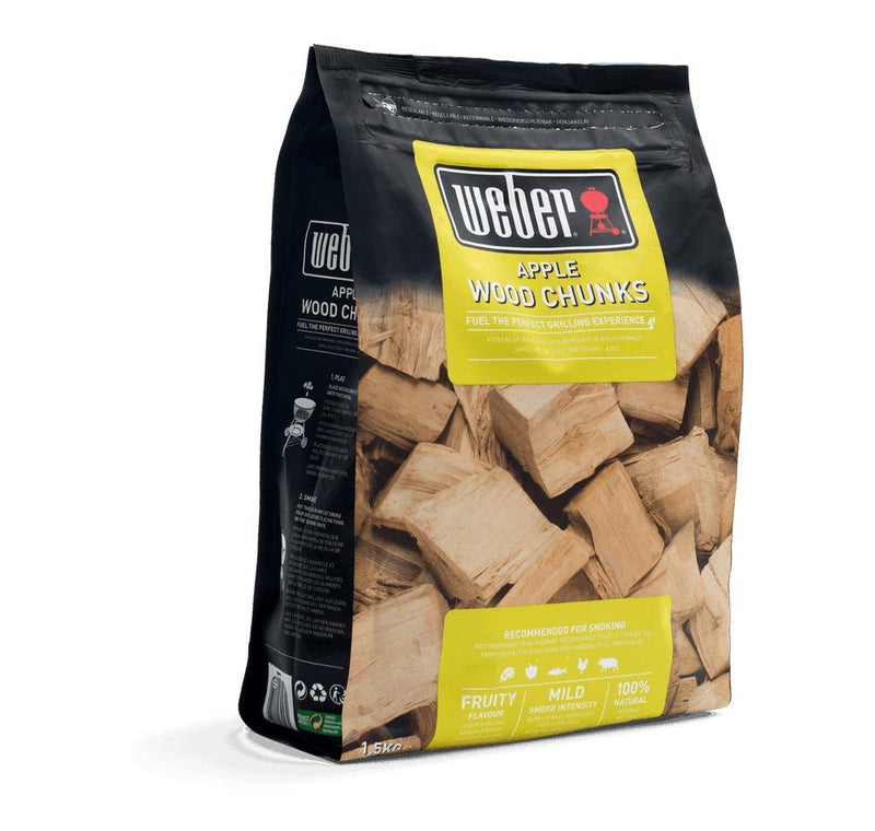 Weber apple wood chunks