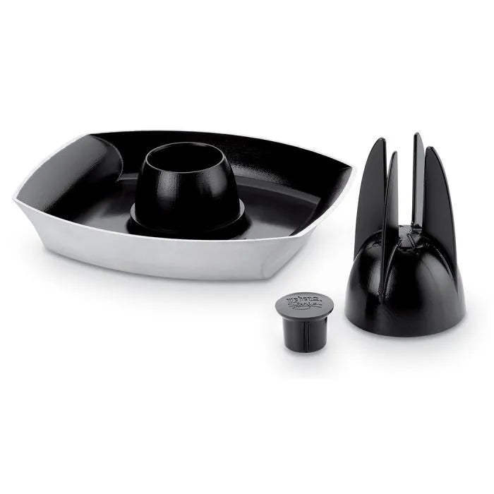 Weber deluxe poultry roaster