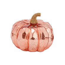 Load image into Gallery viewer, Inlit Golden Pumpkin
