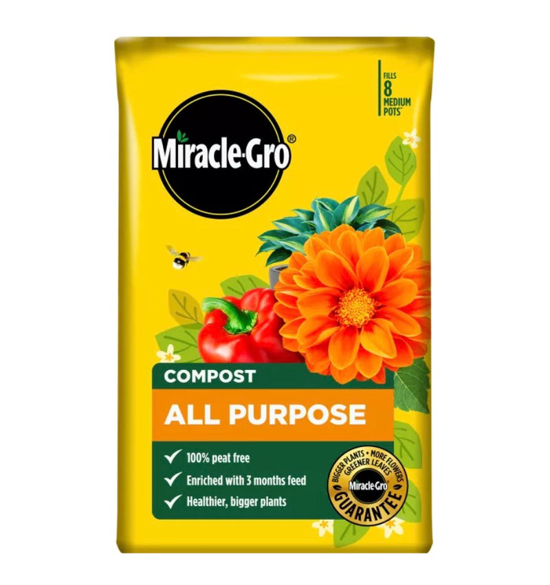 Miracle-Gro All Purpose Peat Free Compost 50L bag