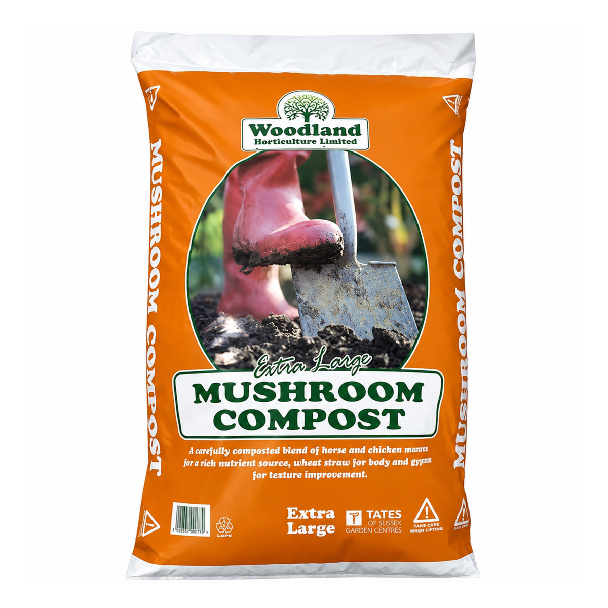Woodlands Mushroom Compost bag