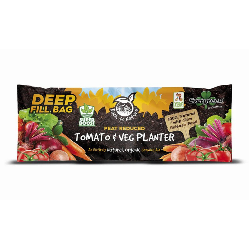 Evergreen Tomato and Veg Deep Fill Planter 56L