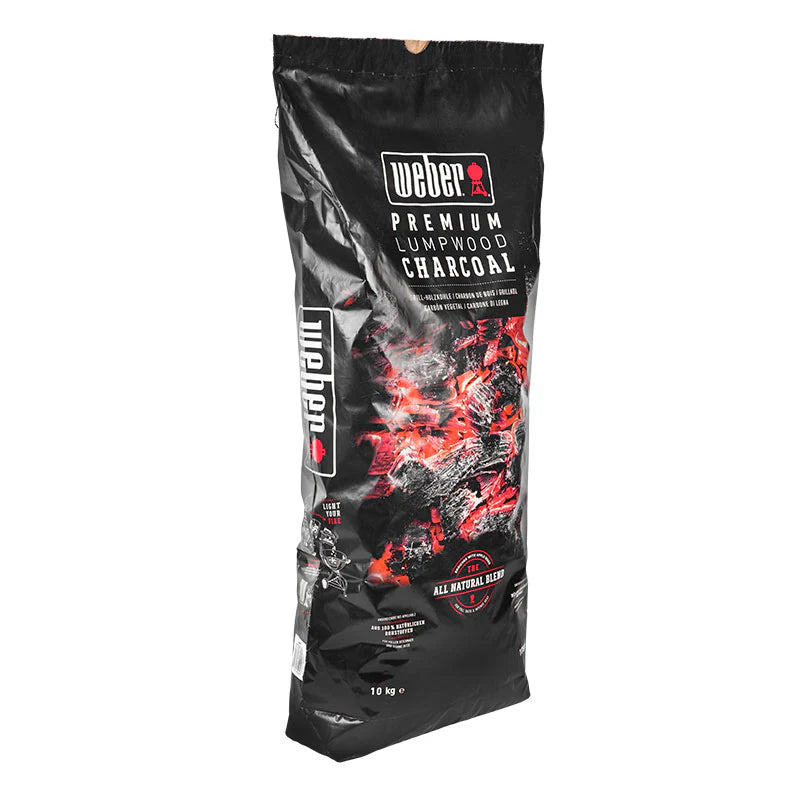 Weber premium lumpwood charcoal 10kg