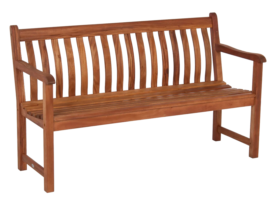 Alexander Rose Cornis Broadfield mahogany garden bench