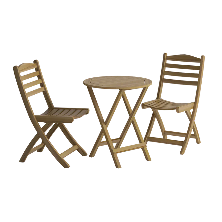 Alexander Rose Redcliffe folding tea for two set