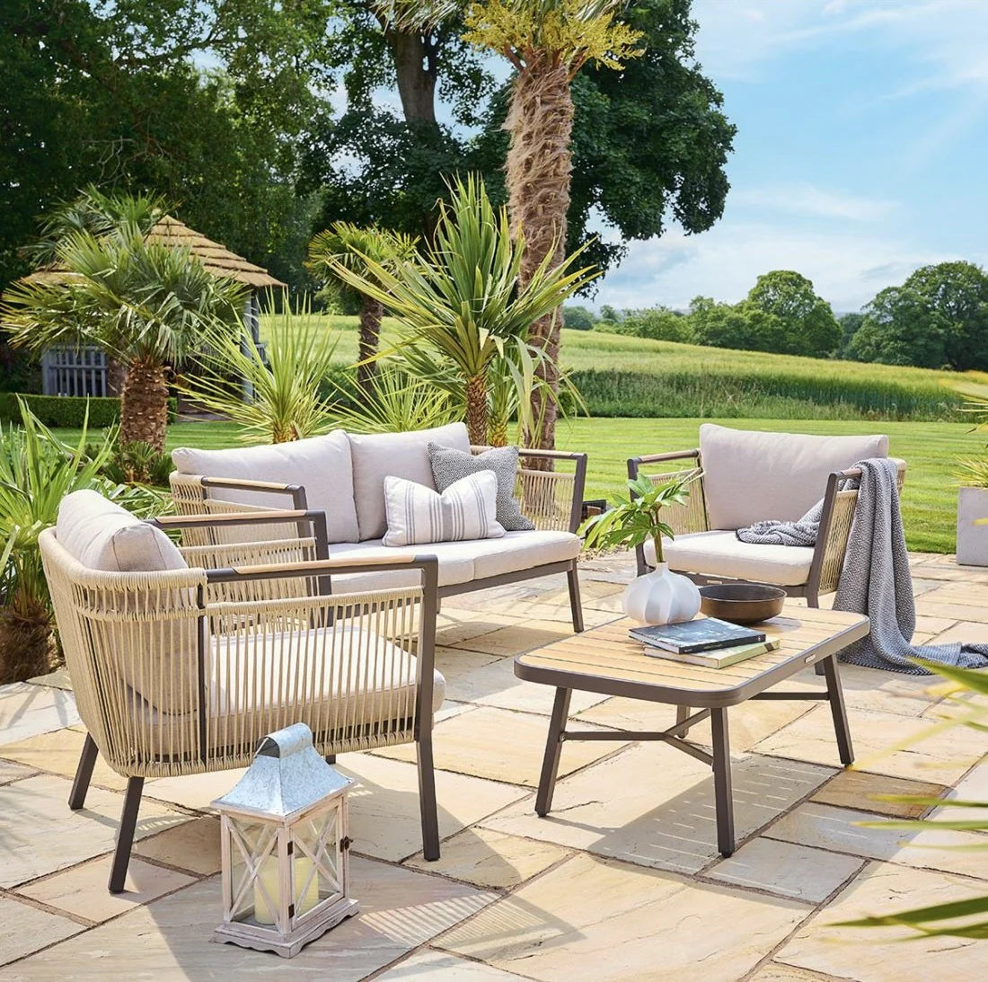 Alexander Rose Bali lounge sofa set