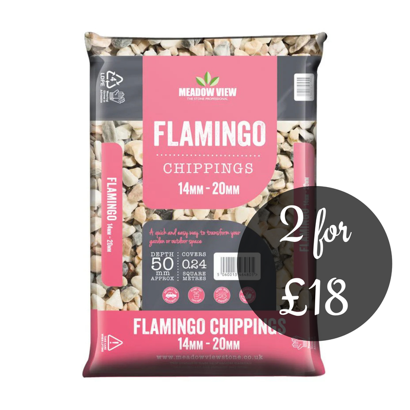 Flamingo 20mm marble chippings