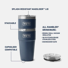 Load image into Gallery viewer, YETI Rambler 20oz (591ml) Stackable Cup
