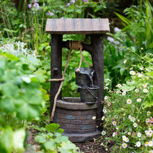 Load image into Gallery viewer, Wishing Well Water Feature incl LEDs
