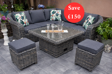 Load image into Gallery viewer, Miami Petite Corner Dining Set
