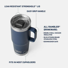 Load image into Gallery viewer, Yeti 20 oz (591 ml) Travel Mug
