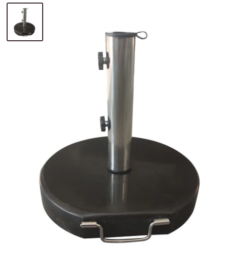 20kg Parasol Base Black Granite