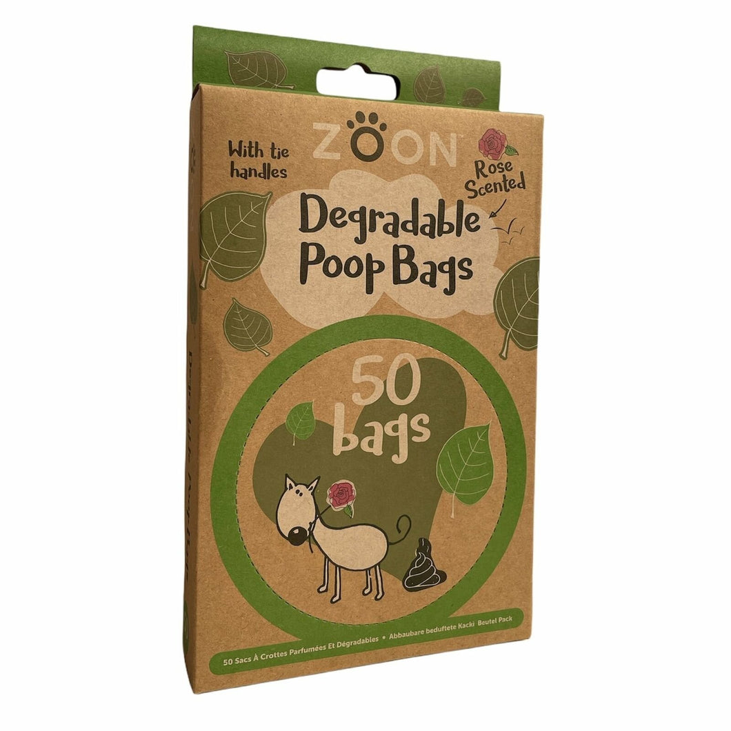 Degradable Scented Poop Bags Pack - 50 Pack