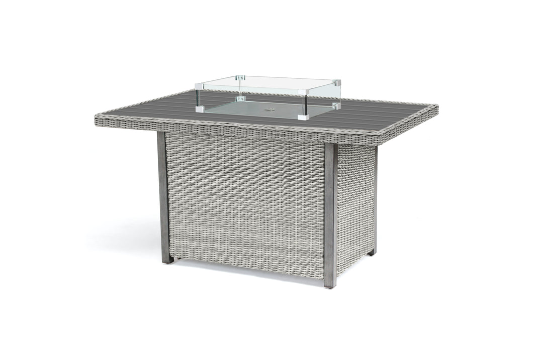 Palma Mini Firepit Table - Whitewash