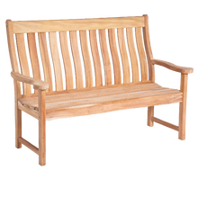 Load image into Gallery viewer, Mahogany High Back Bench

