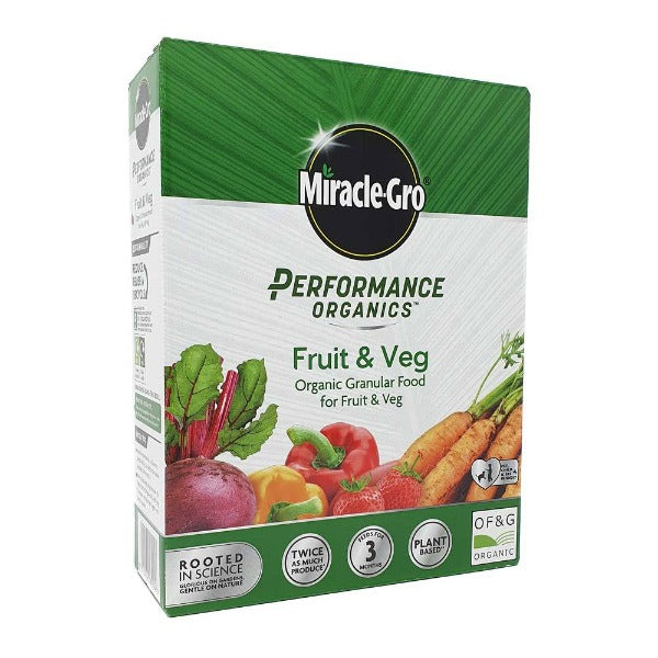 Miracle-Gro® Performance Organics Fruit & Veg Granular Plant Food