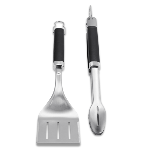 Precision Barbecue Tongs & Spatula Set