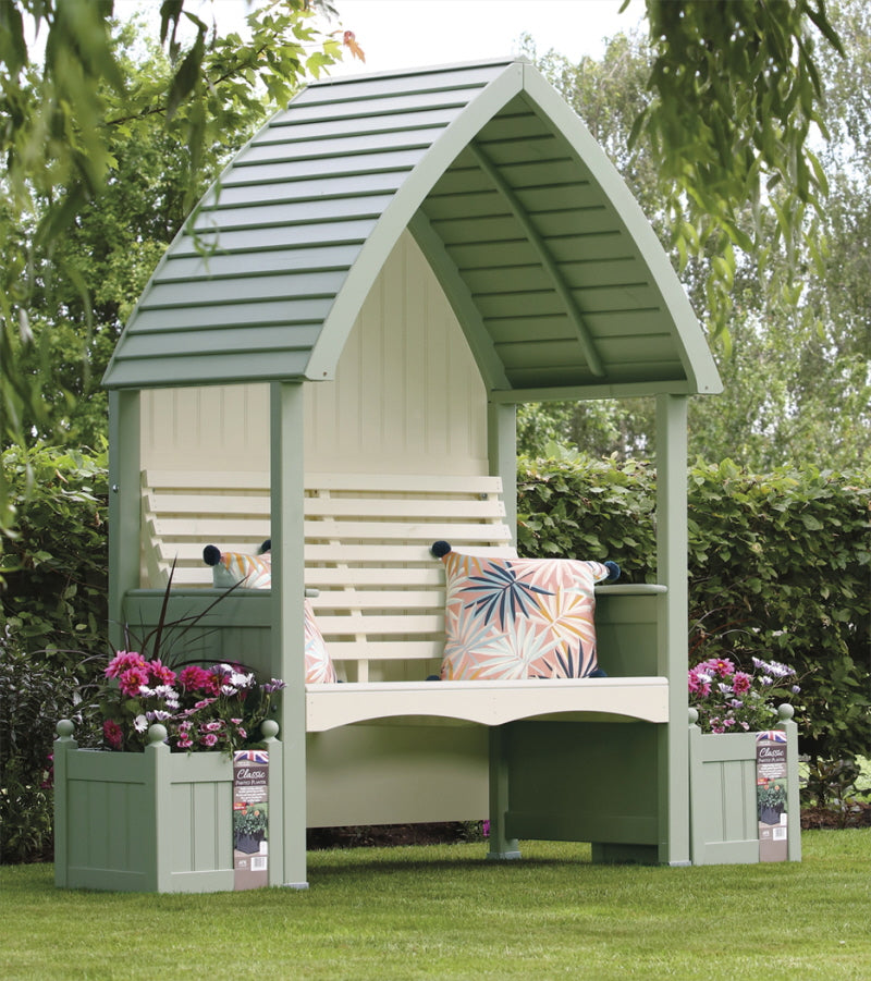 Cottage Arbour- Sage&Cream