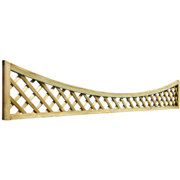 Hillside Concave Trellis Top