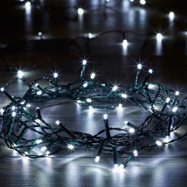 100 Cool White String Lights