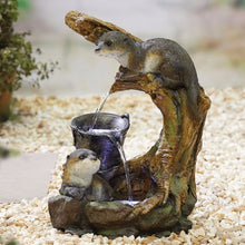 Load image into Gallery viewer, SALE - Otters Element Water Feature

