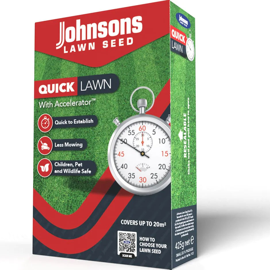 Johnsons Quick Lawn with Accelerator Seed