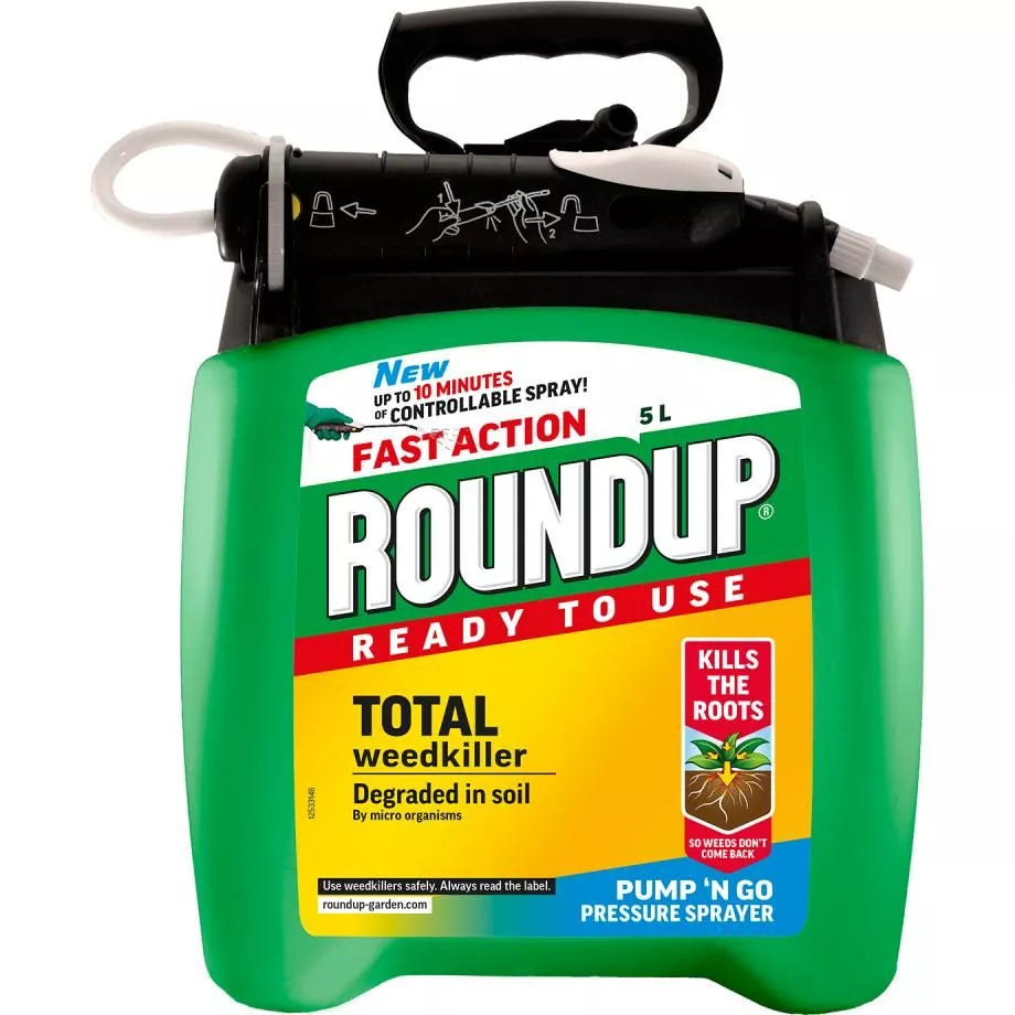 Roundup® Fast Action Ready to Use Weedkiller Pump ‘n Go