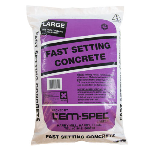 Fast Setting Concrete