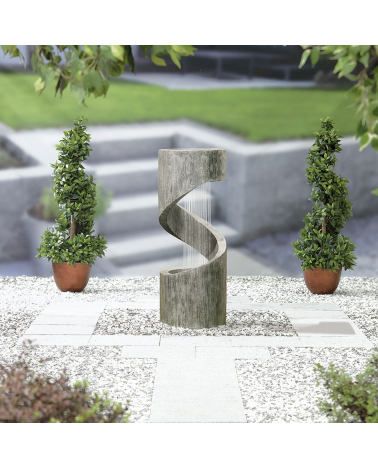 Spiral Showers Water Feature