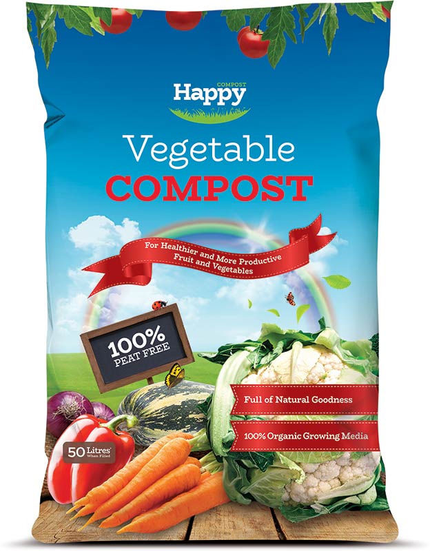 Happy Vegetable Peat Free Compost