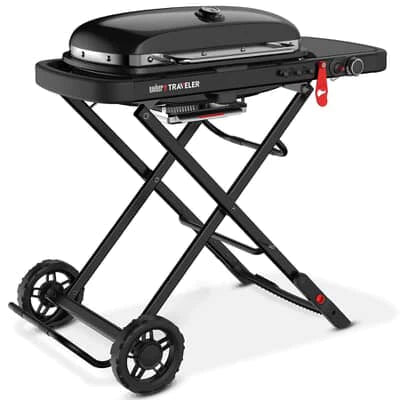 Weber Traveler Gas Barbecue Stealth Edition